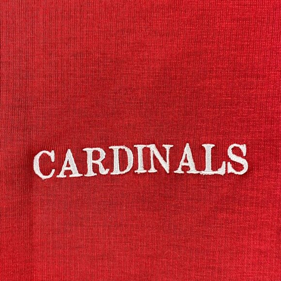 Cutter And Buck 1/4 Zip Sweater Mens 2XB Cardinals Sports Team Red - Picture 6 of 11